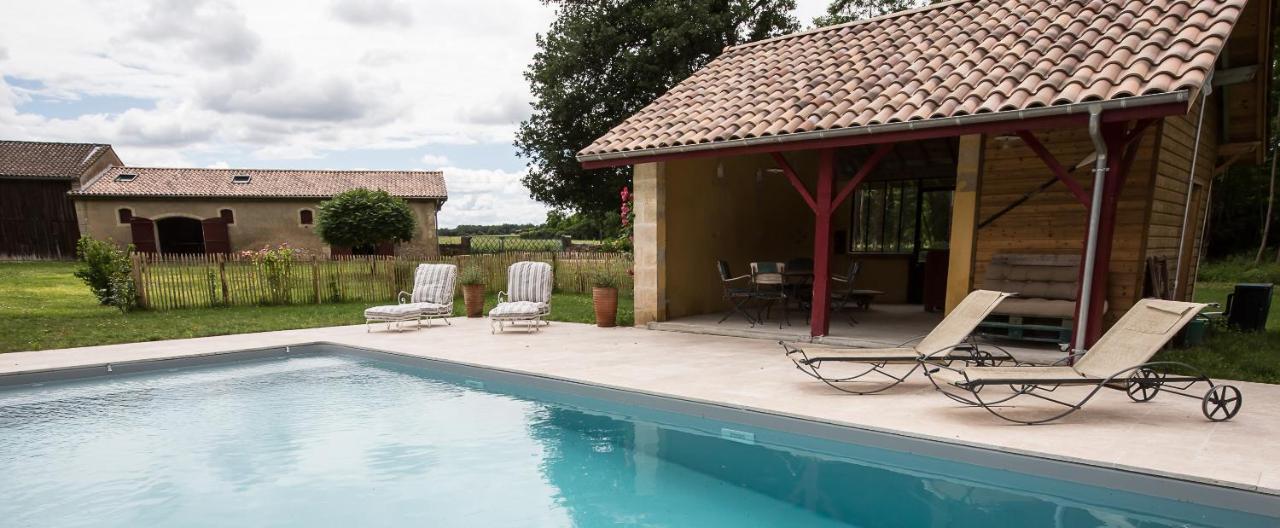 Bed and Breakfast Domaine Cazenave Budos Exterior foto